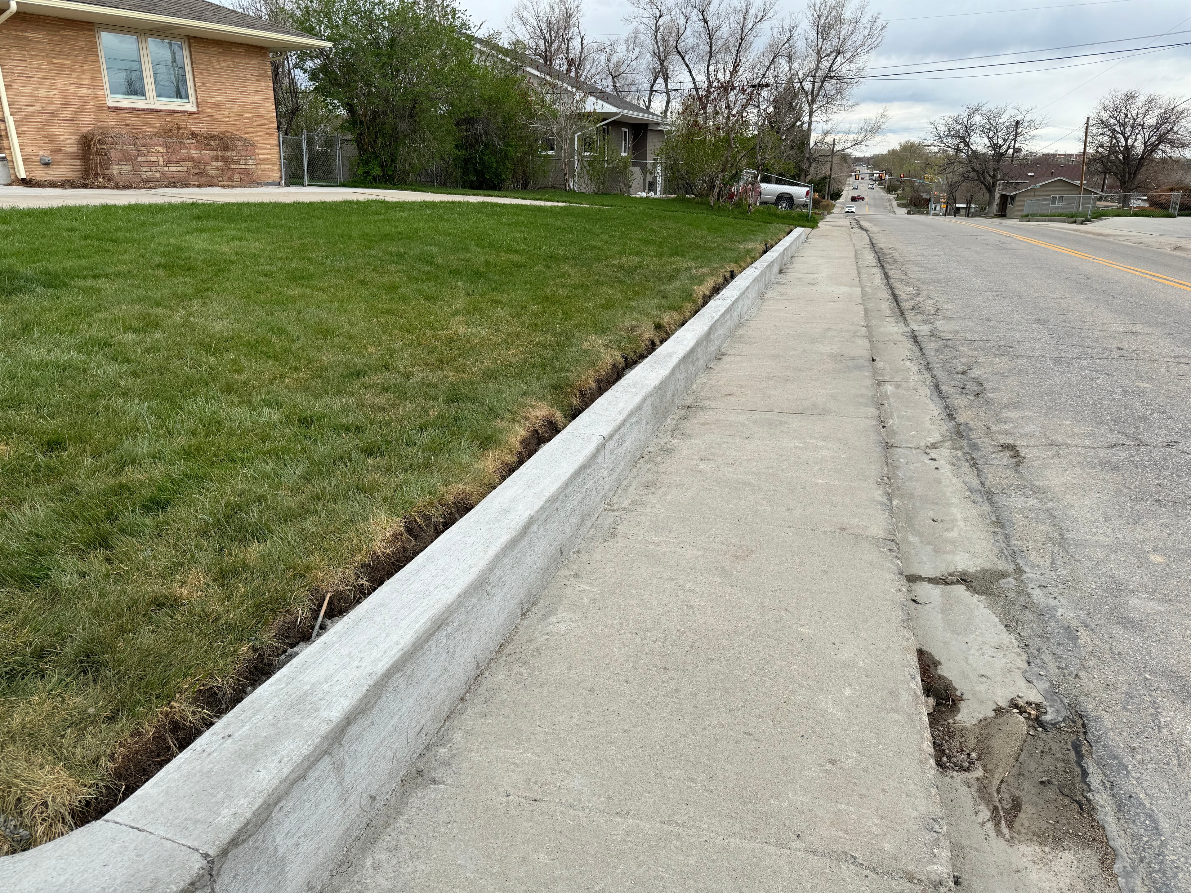 Concrete Retaining Wall